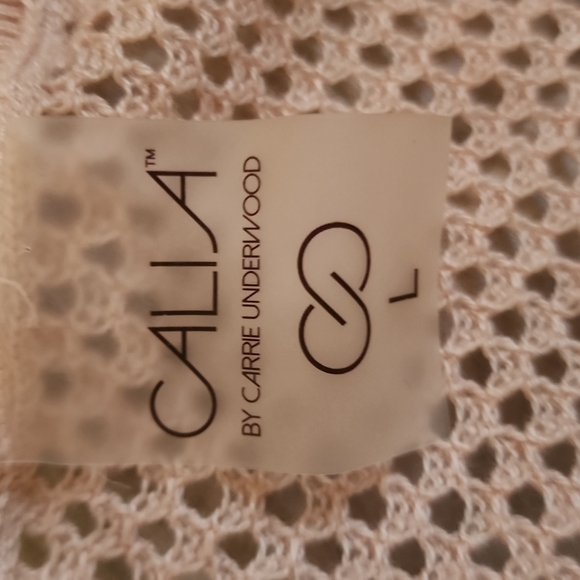 CALIA Journey Open Knit Sweater Crewneck Pullover - Picture 8 of 8